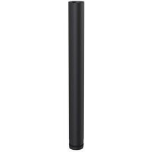 Tubo De Acero Inoxidable - 1000 Mm - Ø 80 Mm - Negro