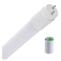 Tubo de led T8 600 mm 9W Cristal (Conexion 1 Lateral) Blanco Neutro 4500K - Iluminashop