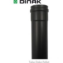 Dinak - Módulo recto deko pellests classic Medidas: Ø100 x 500 mm