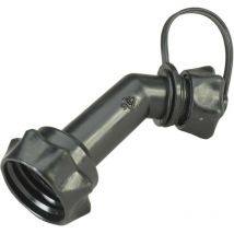 Tubo di flusso nero per contenitore doublehünersdorff