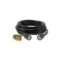 Tubo di prolunga di ricambio per idropulitrice, 50Ft 5800Psi con adattatore ad alta potenza