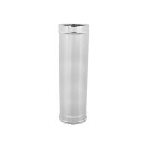 Kasart - Canna fumaria doppia parete acciaio inox aisi 316 parte interna aisi 304 parte esterna mm 500 ø250 interno - ø300 esterno - sp. 0,5 mm