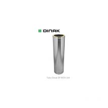 Dinak - Tubo dp Inox 304 de pared doble 460mmx125mm460mmx125mm