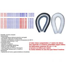 Tubo flexible alu extraccion humo blanco 120 ø -metro (caja 5 unidades) - Espiroflex