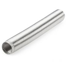 Tubo flessibile alluminio allungabile estensibile da 100mm