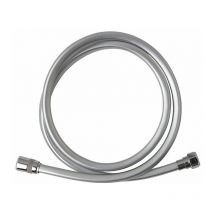 Tubo flessibile cromato per attacco doccetta cm 150
