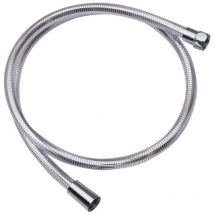 Tubo flessibile doccia 200 cm Aeternum in pvc cromato attacco conico