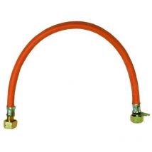Tubo flessibile in gomma centralina e minicentralina 50 cm FF1/2 gas bombola gpl