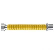 Tubo Flessibile Inox Estensibile Rivestito Mf 3/4" Lunghezza =130/220 Mm.