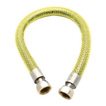 Tubo flessibile per gas connettore femmina-femmina 1/2'ff l1000mm uni en14800