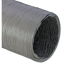 Vecamco - Tubo flexible de pvc simple Gris Ø160 Gris Ø160