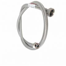 Tubo In Acciaio Inox Diametro Interno 9mm m 3/8' - 12/17 // f 1/2' - 15/21 Lunghezza 100cm