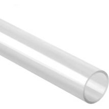 Tubo pmma Ø30-24 trasparente 1mt