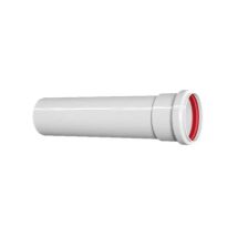 Tubo Monoparete In Allumino Estruso Bianco Mt 1 Ø80 Pucci