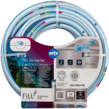 Fitt - Nts Marine 5/8' 50m, Tubo Per Nautica Adatto A Barche Darsene Porti Piscine E Impianti Sportivi. Robusto Per Uso Anche Con Acqua Marina