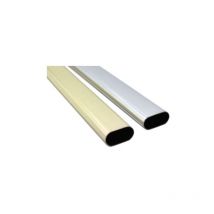 Tubo Ovale Ottonato Misura Mm.15X30 Mt.1