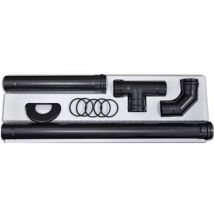 Tubo pellet nero opaco kit Save