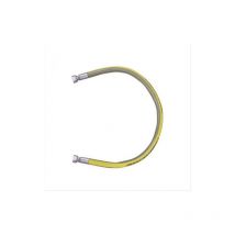 Tubo flessibile per gas metano e gpl acciaio 1/2'' ff cucina 1.5 mt