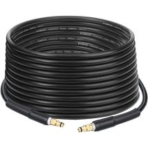 Lycxames - Tubo per idropulitrice da 10 m per Kärcher K2 K3 K4 K5 K6 K7 tubo ad alta pressione, 200 bar, tubo di ricambio per sistema a innesto Click