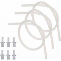 Tubo del latte 3 x e 6 x nippli per macchine da caffè completamente automatiche – compatibile con Jura Impressa Giga