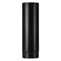 Tubo Per Stufa A Legna Porcellanato Plus Light Col. Nero Opaco Ï Cm. 13x 50