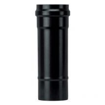 Tubo per stufa a pellet light senza guarnizione col. nero opaco ï cm. 10X 25