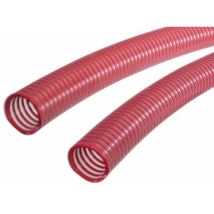 Tubo Per Vino Con Spirale Rinforzata Rossa in pvc ø 100 mm