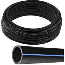 Esto - Tubo Irrigazione 16 pn 50 o 100 metri dn 20 25 32, Tubo Acqua Giardino, Tubo in Polietilene Alta Densità, Irrigazione Alta Pressione, Orto,