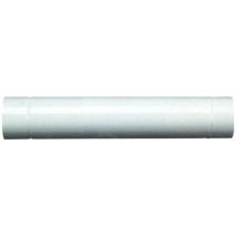 Tubo porcellanato per stufe a legna bianco lucido - ø cm.10x50