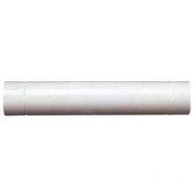 Tubo porcellanato per stufe a legna bianco lucido - CM.13X50
