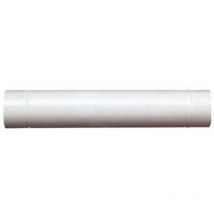 Tubo porcellanato per stufe a legna bianco lucido - CM.14X100