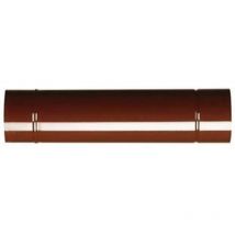 Tubo porcellanato per stufe a legna marrone ' ALA smalto classic' - MM.140X250H.