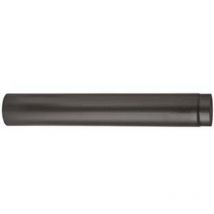 Tubo porcellanato per stufe a legna nero opaco ' ALA smalto top' - MM.120X1000H.