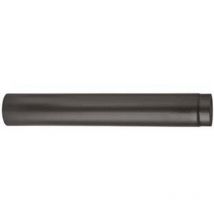 Tubo porcellanato per stufe a legna nero opaco ' ALA smalto top' - MM.120X250H.