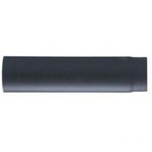 Tubo porcellanato pesante per stufe a legna nero opaco - CM.15X25 tipo extra pesante MM.2