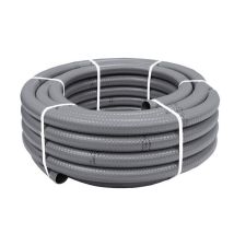 Tubo Semir. Hidrotubo Pvc Flessibile Grigio D25
