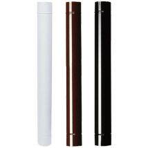 Tubo smaltato per stufe cm 50 ø 14 marrone
