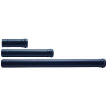 Tubo per stufe a pellet plus nero opaco pesante mm.1,2 - ø cm.10x100