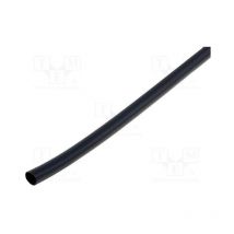 Tubo termorestringente 4,8 mm colore nero 1 metro Hft4.8/1m-bk