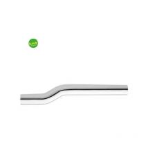 Tubo canotto eccentrico per scarico wc in ottone cromato Ambra Water