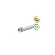 Miidex Lighting - Tubulaire 600mm led Intégrées Opale Traversant - 17W - 2465 lm - 3000K - Dimmable dali 2 - IP67