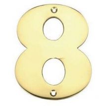 Tür Nummer 8 Edelstahl mit Schraube GSC 003302608