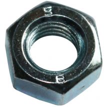 Tuerca hexagonal galvanizada de 6 caras Viswood Clase 8 ø 6mm (paquete de 100 tuercas)
