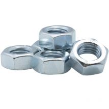 Tuerca hexagonal galvanizada de 6 caras Viswood Clase 8 ø 12mm (lote de 8 tuercas)