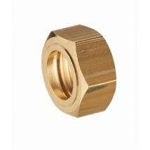 Noyon&thiebault - Tuerca hexagonal de latón para collarín con brida hembra F1/2' (15x21) ø 14 mm - 112-1514L1