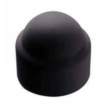 Tap n de tuerca hexagonal, negro - ral 9005 - Polietileno M16 - Caja de 50