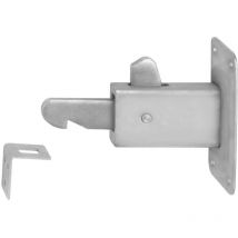 Türfeststeller Wandplatte Edelstahl gebürstet - Intersteel