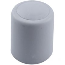 Wand-u. Bodentürpuffer - ø 30 mm, Höhe 32 mm, Kunststoff grau