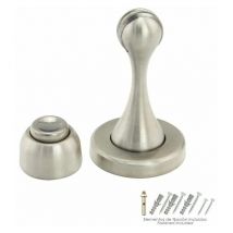 Wolfpack - Tope Puerta Retenedor Magnetico Extrafuerte Acero Inoxidable Para Pared Y Suelo