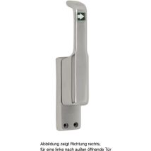 Fuhr - Türtreibr.980 Din Re.silber Elox.lm 23mm Rundstange 10mm - Tp980re